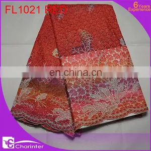 Free Shipping Wholesale African French Lace High Quality Guipure Lace Fabric thumbnail-5