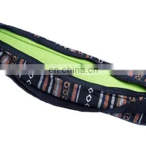 Handmade Yoga Mat Bag Totes Crossbody Bags Zipper With Cotton Lining Ethnic Hand Work Yoga Bag Mat Thai Ikat Cotton Wholesale thumbnail-3