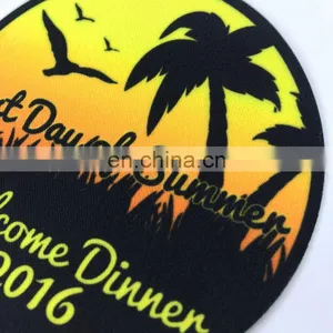 Embroidery Woven Sublimation Printing Marrow Border Patches Sew on or Iron on Badges Patches thumbnail-5