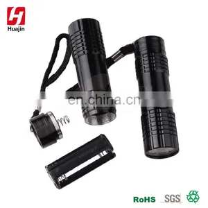 Chirsmas Promotional Gifits EDC Aluminum Alloy 9 LED Flashlight,torch thumbnail-2