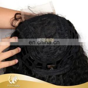 Wholesale Custom Kinky Curly Virgin Human Handmade Wig thumbnail-5