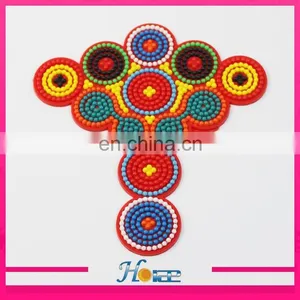Wholesale Cheap 3D PVC Rubber Patch Lady Sandal Rubber Accessories thumbnail-2