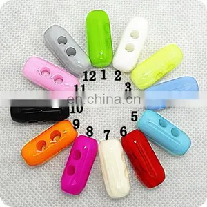 Candy Colored Horn Toggle Button, Polyester Toggle Button thumbnail-1