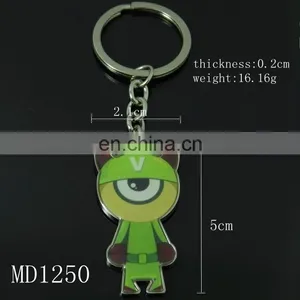 Cheap Custom Metal Key Tag, Dog Pet Keychain, Printing Logo Metal Key Chain thumbnail-5