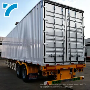 Heavy Duty Transport Bulk Cargo Box Van Trailer thumbnail-2