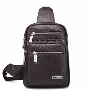 Leather Shoulder Bag, Chest Bag thumbnail-1