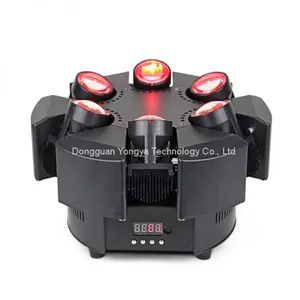 6PCS 10W Mini LED Beam Moving Head Light Disco Stage Light thumbnail-2