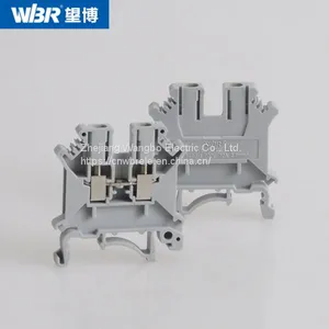Din Rail Terminal Blocks UK3N Pure Copper Connector Screw Terminal Block thumbnail-3