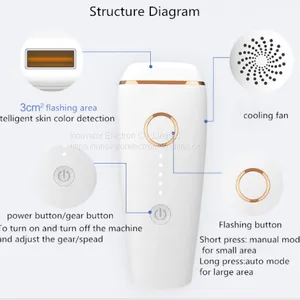 Ipl Hair Removal Home Used Beauty Machine Ipl Hair Removal Machine Ice Care Painless thumbnail-4
