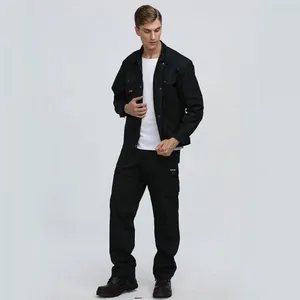 Affordable Flame-retardant and Insect-repellent Protective Work Suit for Men thumbnail-1