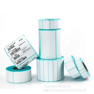 High Quality TOP Thermal Paper Label Stickers Roll With Bar Code Printing thumbnail-1