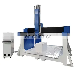 Wood Pattern CNC Router / 180-degree Head Turn 4 Axes CNC Milling Machine thumbnail-1