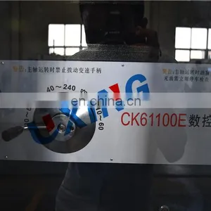 Hard Guide Way Heavy Duty Auto Flat Bed Torno Parallel Cnc Lathe Machine Machinery With Big Spindle Bore Made in China thumbnail-3