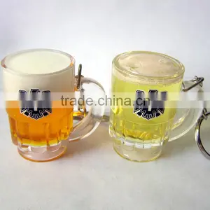 Hot Sale Custom Acrylic Beer Cup Keychain, Modern Acrylic Keychain thumbnail-4