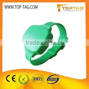 China Manufacturer Waterproof Custom Rfid Woven Wristband In Access Control thumbnail-1