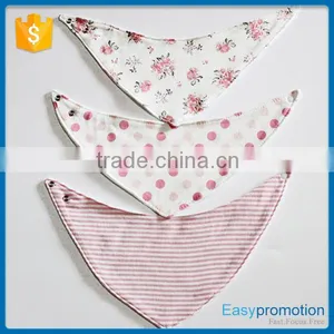 2016 New Design Snaps Bibs, Baby Bandana Drool Bibs With Snaps thumbnail-5