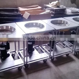 2016 New Hot Sale Double Pan Ten Barrels Ice Cream Frying Machine thumbnail-5
