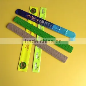 2015 Hot Sales Customized Promotional Reflective Slap Wrist Bands thumbnail-2