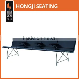 Public Waiting Chair Aluminum Seating Long Bench (H60C) thumbnail-1