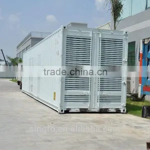 CE CERTIFICATION 1320KVA Power Plant of Container Type Magnetic Power Diesel Generators With 4012-46TAG2A Engine for Sale thumbnail-2