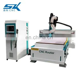 1325 1530 1360 ATC WOOD CNC Router With Straight Line Tool High-End Specification Wood Door Making CNC Cutting Machine thumbnail-2