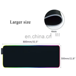 High Quality Natural Rubber Base Custom Logo Printing Keyboard Play Mat/Gaming Mouse Pad thumbnail-4