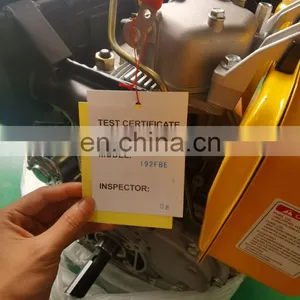 Hot Sale 10HP Single Cylinder Diesel Engine With Electric Starter 186FA thumbnail-3