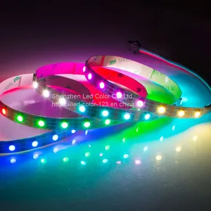 DC5V 18W/M 60leds/M Smart Led Strip Dream Color LED Strip IP20 IC Build-in Pixel SK6812 LED Strip Lights thumbnail-5
