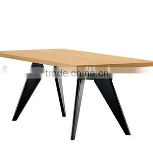 Dining Room Furniture Ash Wood Jean Prouve Dining Restaurant Table thumbnail-2