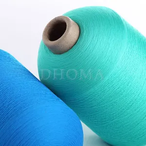 High Stretch Polyester Yarn 75d/1 Hank Dyed 100% Polyester Yarn Low Breakage Dty Yarn for Elastic Webbing thumbnail-5