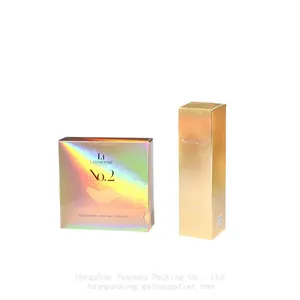 Silver Card Radiant White Cardboard Box Cosmetic Packaging Box Folding Mask Box Perfume Box Printing Color Box Introduction thumbnail-1