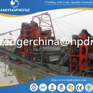 China Heavy-Duty 120m3/T Chain Bucket Iron Dredger for Effective Salt Management thumbnail-1