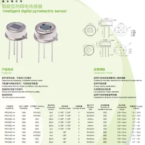 Intelligent Pyroelectric Sensor PIR Motion Sensor for Automatic Lighting Switch, Intrusion Detector, Burglar Alarm, Smart Toy, Intelligent Household thumbnail-2
