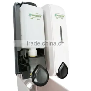 New 700ml Double Soap/Shampoo Dispenser Lotion Pump Action Wall Mounted Shower YK1051 thumbnail-3