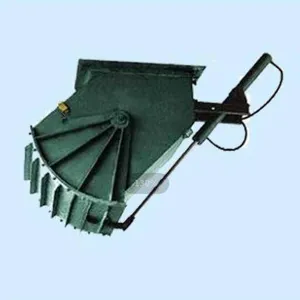 Wholesale Supply of Chengxin Brand Electro-hydraulic Fan-shaped Gates, Smooth Operation, Compact Structure thumbnail-1