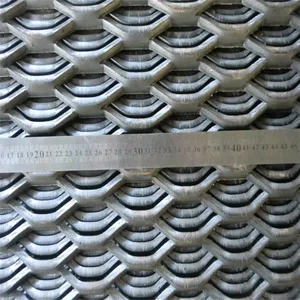 Stainless Steel Aluminum Expanded Metal Mesh for Curtain Wall Ceiling and Screen thumbnail-2
