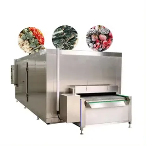 Lnd Food Industrial Quick Freezing Equipment Liquid Nitrogen Freezing Tunnel thumbnail-2