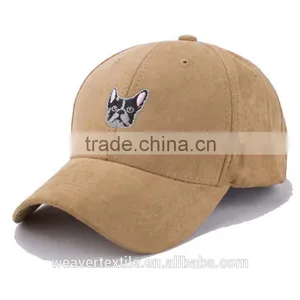 Custom Embroidery Suede Baseball Cap thumbnail-5
