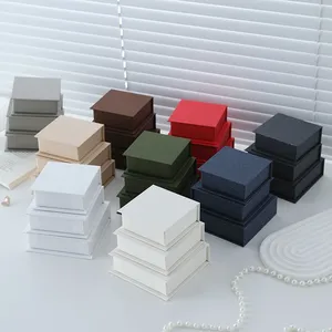 Rectangular New Design Paper Lid Gift Package Box thumbnail-5