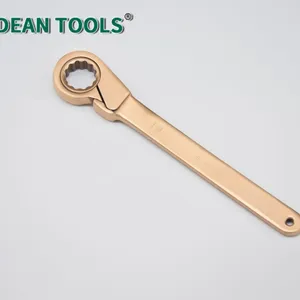 Aluminum Bronze Non-Sparking Self-Locking Wrench 46 Mm, 360mm, Hardened Anti-Corrosion Surface thumbnail-5