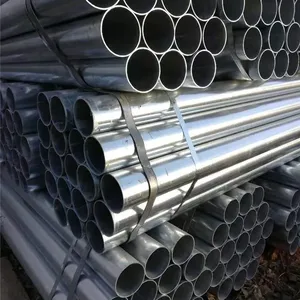 Galvanized Steel Pipe for Fence Post and Handrail 2 Inch 3 Inch 4 Inch Diameter 6m Length With End Cap thumbnail-3