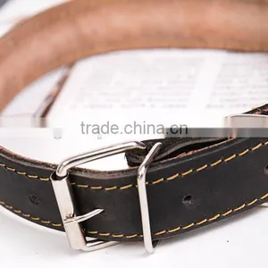 High Quality Leather Dog Collar thumbnail-3