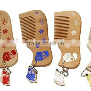 Whosale Children Hair Brush Set , Mini Pocket Comb ,Wooden Comb For Kid thumbnail-1