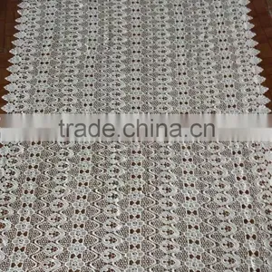 2016 Embroidery Polyester Lace Milk Silk Full Lace Fabric For Garment Accessory thumbnail-6