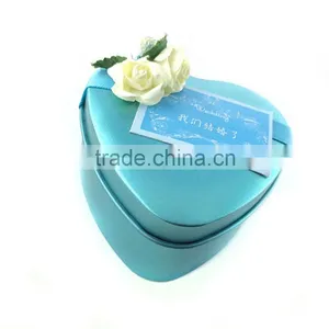 Mini Lovely Heart Shape Tin Cans for Chocolate thumbnail-3