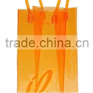 Transparent PVC Wine Bag thumbnail-1