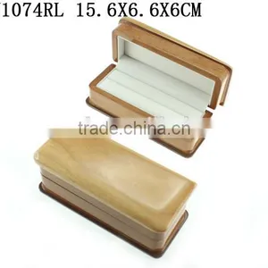 W1074RL Popular Varnish Wooden Jewelry Long Ring Box With Hinge thumbnail-1