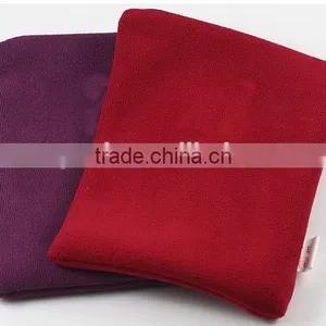 Zipper Top Luxury Suede Gift Pouch thumbnail-1