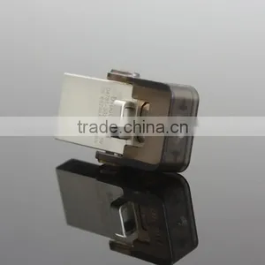 Micro Metal OTG Flash Drive Usb 2.0 16gb 32gb With Engraving Logo thumbnail-4