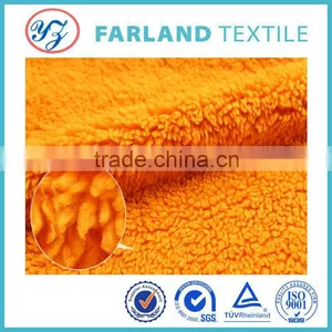 China Supplier to Provide 2015 New Products Orange Color Shu Velveteen Fabric for Winter Ugg Boots thumbnail-2